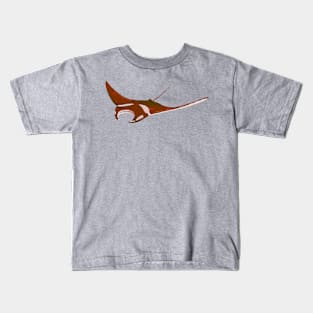 Red manta ray Kids T-Shirt